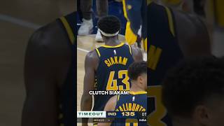 SIAKAM for the W nba nbahighlights pacers bostonceltics pascalsiakam basketball viralshort [upl. by Dloniger]