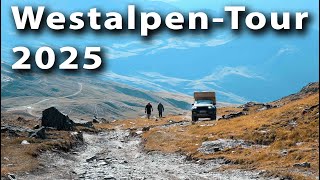 🏔 wirsehnunsunterwegs  Westalpen  Tour 2025 [upl. by Toback]