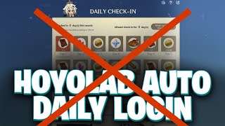 Dainsleif can no longer support HoYoLab Daily Checkin [upl. by Asoramla]