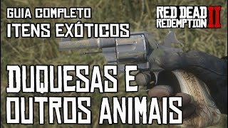 RED DEAD REDEMPTION 2  MISSÃO DUQUESAS E OUTROS ANIMAIS  TROFÉU quotO MELHOR DO OESTEquot LOC E DICAS [upl. by Juliet]