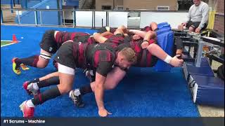 Cardiff Rugby using our Live Scrum Machine [upl. by Thekla]