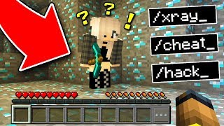 I CAUGHT HER CHEATING TO GET DIAMONDS in Minecraft Pocket Edition SHE GOT BANNED [upl. by Sulienroc]