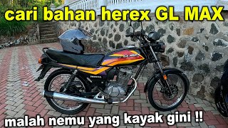 AUTO JEKPOT  CARI MOTOR GL MAX BUAT BAHAN HEREX BALAP [upl. by Nomal]