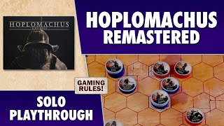 Hoplomachus Remastered  Solo Playthrough [upl. by Bail]