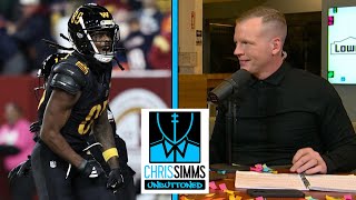 Breaking down Commanders Hail Mary game winner vs Bears  Chris Simms Unbuttoned  NFL on NBC [upl. by Isak337]