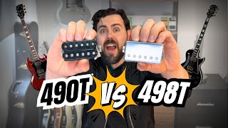 Gibson 490T vs 498T  Las pickups más icónicas COMPARADAS [upl. by Reinke]