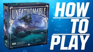 BGN บอร์ดเกมไนท์ Unfathomable  How to Play [upl. by Ahsiadal]