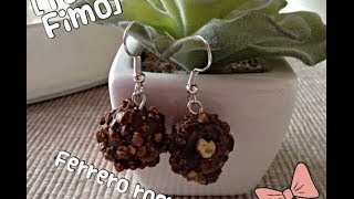 Tuto Fimo Ferrero rocher effet réaliste moyen [upl. by Suhploda778]