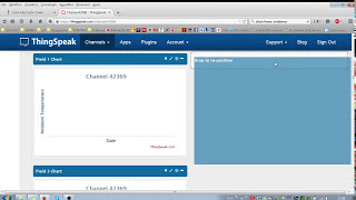 Thingspeak basic settings [upl. by Ecinnej]
