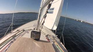 Folkboat race Denmark 2015 5 [upl. by Lili]