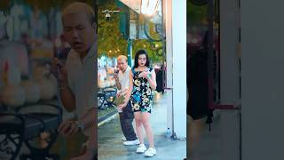 Secretly drink soft drinks from pretty girl 11 short viralvideo prank funny laugh girl [upl. by Nnairak]