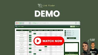 Link Finder Demo  Save Money on Link Buidling and Digital PR [upl. by Asher]