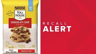 Popular Nestlé Toll House cookie dough recalled because it may contain wood chips [upl. by Ynnot]