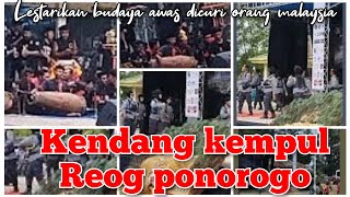 Hellow malaysia  kendang reog ponorogo di HUT TNI KE 79 [upl. by Alurta782]