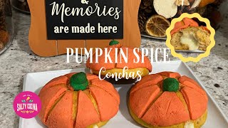 Filled Pumpkin Spice Conchas [upl. by Brook]