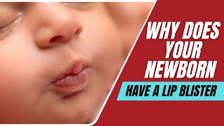 Why Your Newborn Might Have A Lip Blister [upl. by Dichy775]