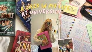 university week in my life  romanticize school motivation busy day [upl. by Annaliese]