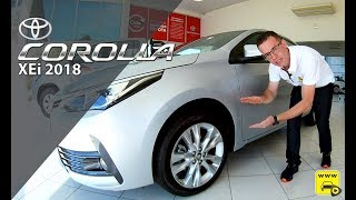 Toyota Corolla XEi 2018 em detalhes [upl. by Adlecirg]