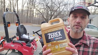 Antifreeze Change on the Tractor Massey GC1723E [upl. by Ened]