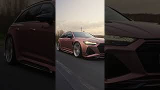 Audi RS6 with Prior design Aero Kit Rolling shot [upl. by Aicilf]