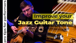 Improving Your Jazz Guitar Tone  Jazz Guitar Tutorial [upl. by Lytle7]