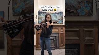 Late night fiddle practice turned deadly 💀fiddle blooper fail killedit fiddler violinist [upl. by Sclater915]