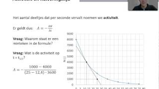 Halveringstijd en activiteit [upl. by Swetiana]