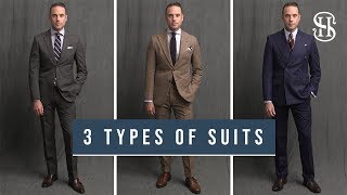 3 Different Types Of Suits  Off The Rack Made To Measure Bespoke [upl. by Alrahs]