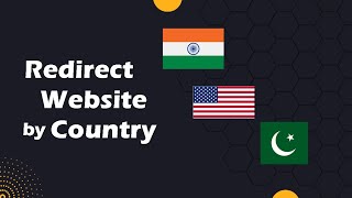 How To Redirect Website Visitors By Country  Url Redirect Based On Their Country Location  Hindi [upl. by Idonah]