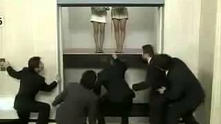 Japanese Elevator Prank [upl. by Legna36]