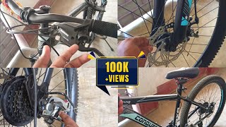 Review of My New MTB Lifelong Conqueror 275  Installation of gear cycle at home  New Bike Day [upl. by Bacchus]