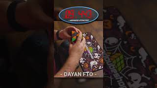 FTO BATTLE DaYan vs DianSheng 🫣 SpeedCubeShop CubingShorts [upl. by Annaynek810]