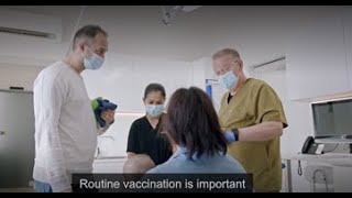 Health professionals on the importance of routine childhood vaccination [upl. by Krahling]