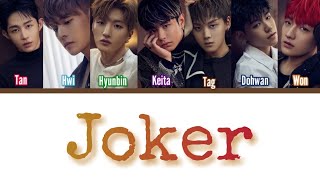 CIIPHER Joker Color Coded LyricsHanRomEng [upl. by Yrag515]