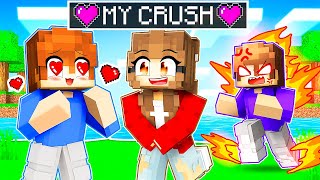 Leo Meets His CRUSH In Minecraft [upl. by Moia]