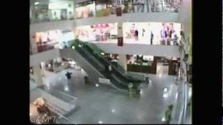 Boy Falls from Top of Escalator Turkey [upl. by Fosdick634]