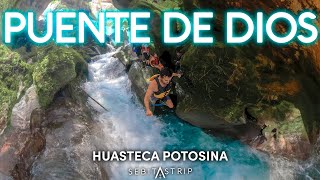 PUENTE DE DIOS  HUSTECA POTOSINA  ¿CÓMO LLEGAR  ¿QUÉ SE HACE 📍San Luis Potosí sebitastrip [upl. by Inverson]