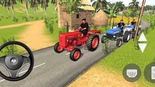 INDIAN TRACTOR DRIVING 3D I DRIVE MAHINDRA TRACTOR I REALIZE GAMES I GTA5 I TEMPLERUN GAME I [upl. by Alegnat]