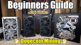 Beginners Guide To Mining DOGECOIN [upl. by Laamaj]