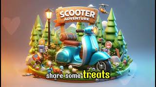 Scooter Adventure  Exciting Ride for Kids Cartoon Nursery [upl. by Sualokin]