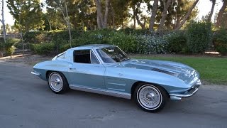 SOLD 1963 Silver Blue Split Window Coupe for sale by Corvette Mike Anaheim California 92807 [upl. by Misti]