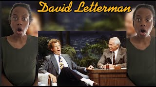 first time watching David Letterman On Johnny Carson ShowREACTION reaction [upl. by Sarilda]