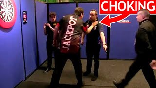 Darts Players Fighting During PDC Matches [upl. by Aneeg144]