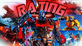 Transformers Movies Ranked [upl. by Kilbride412]