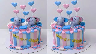 Latest Baby Shower Cake Design  Mom To Be Cake ideas  Baby Shower Cake Decoration ideas [upl. by Worthy]