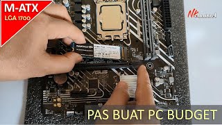 Motherboard Intel gen 14 Termurah Tapi mesti lakuin ini biar bisa dipasang  Asus H610MK D4 [upl. by Attelahs67]