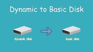 How to Convert Dynamic Disk to Basic Disk without Data Loss [upl. by Nil499]