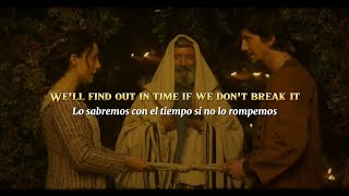 we become we  fiona palomo amp milo manheim lyrics  sub español  journey to bethlehem [upl. by Harty959]