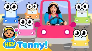 🚘 Baby Car  Car Song  Nursery Rhymes  Kids Songs  Dance Along  Hey Tenny [upl. by Rastus]