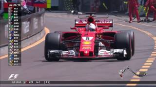 2017 Monaco Grand Prix Race Highlights [upl. by Bertine]